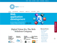 Tablet Screenshot of digitalvisionea.com